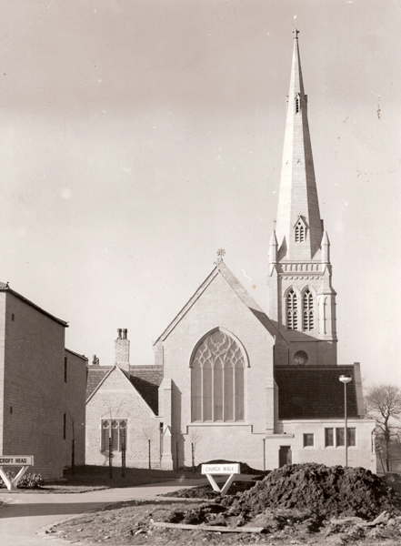 Church 1972 from the east